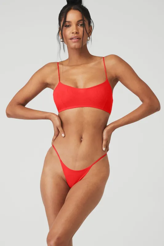 Airmesh Venus Bralette - Red Hot Summer sold by Alo Yoga