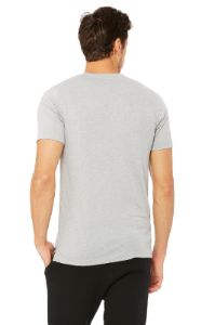 Triumph V-Neck Tee - Athletic Grey Suede Triblend sold by Alo Yoga