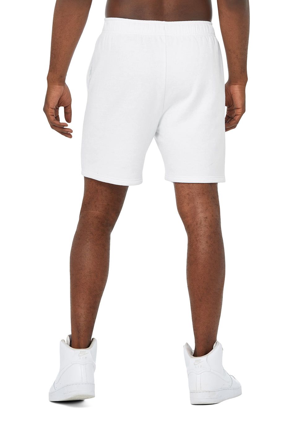 Pride Accolade Sweat Short - White sold by Alo Yoga product image thumbnail 2