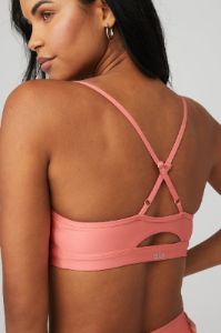 Airlift Intrigue Bra - Strawberry Lemonade sold by Alo Yoga