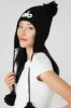 Cool Skies Earflap Beanie - Black sold by Alo Yoga