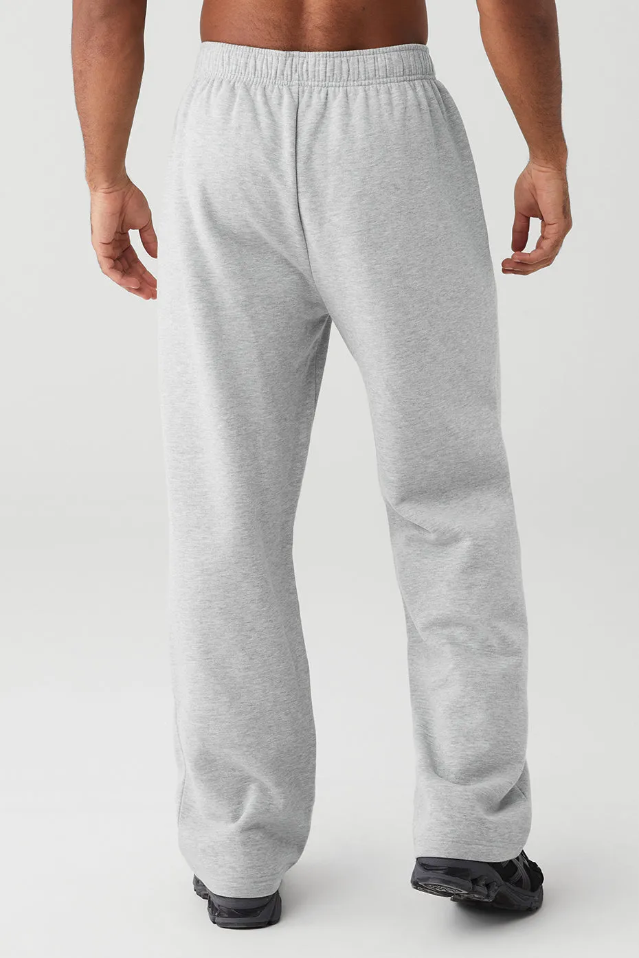 Accolade Straight Leg Sweatpant - Athletic Heather Grey sold by Alo Yoga product image thumbnail 2