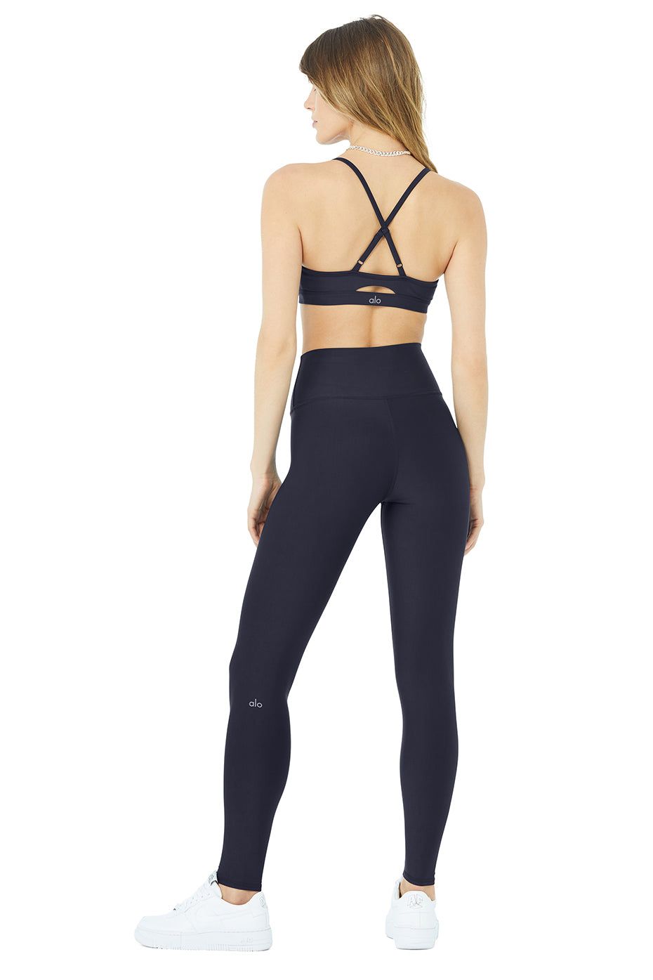 Airlift Intrigue Bra & High-Waist Airlift Legging Set sold by Alo Yoga product image thumbnail 9