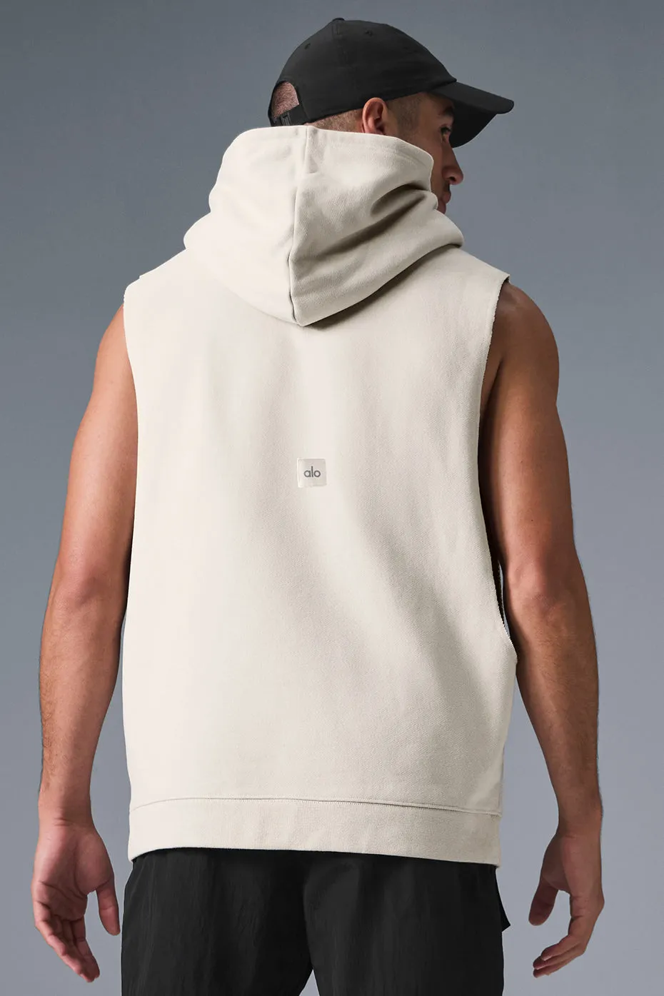Renown Sleeveless Hoodie - Bone sold by Alo Yoga product image thumbnail 2