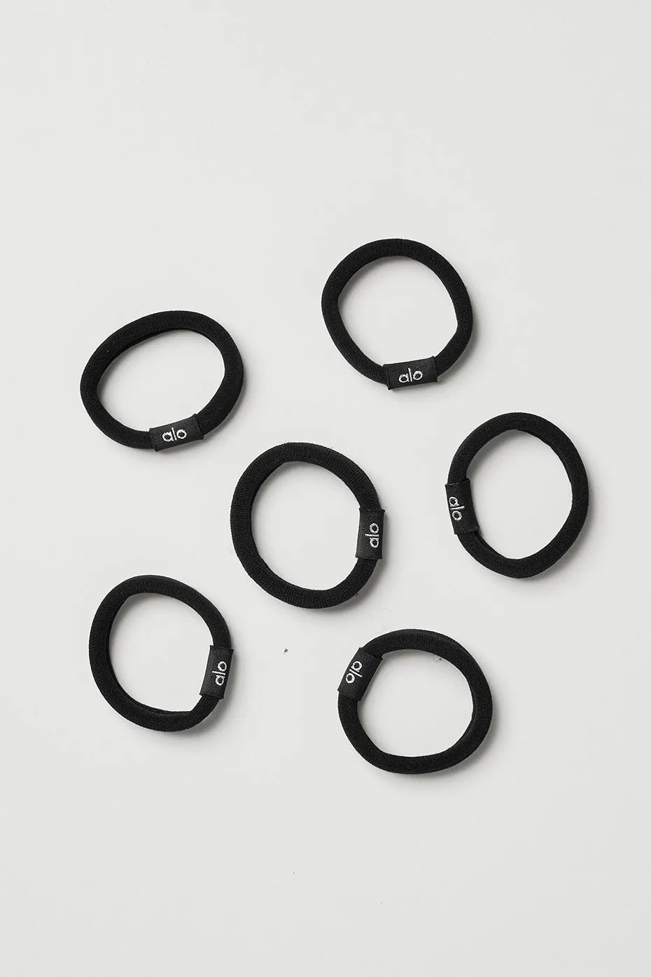 Untangled Hair Tie 6-Pack - Black sold by Alo Yoga product image thumbnail 2