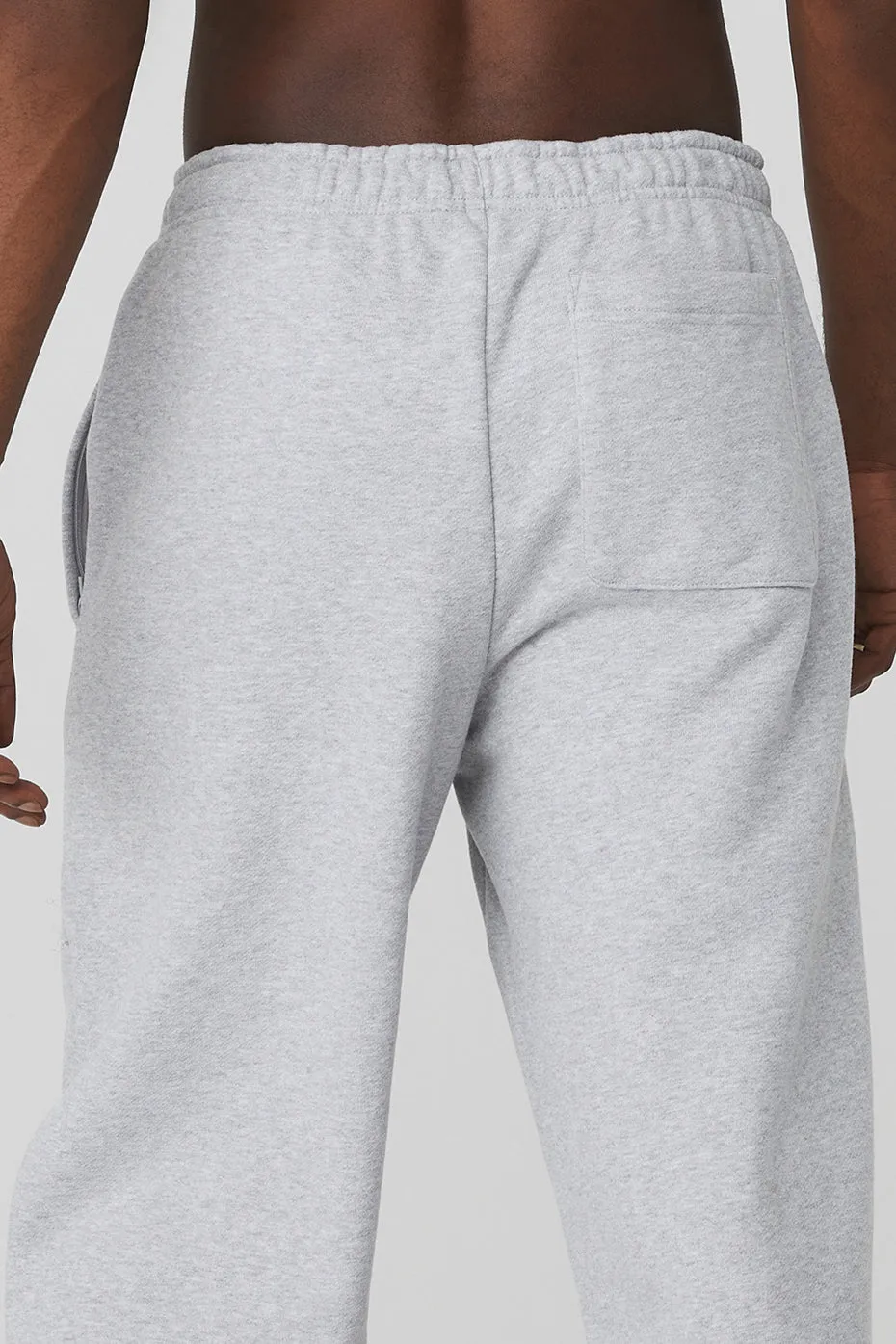 Renown Heavy Weight Sweatpant - Athletic Heather Grey sold by Alo Yoga product image thumbnail 5