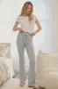 Sway Bootcut Sweatpant - Athletic Heather Grey sold by Alo Yoga
