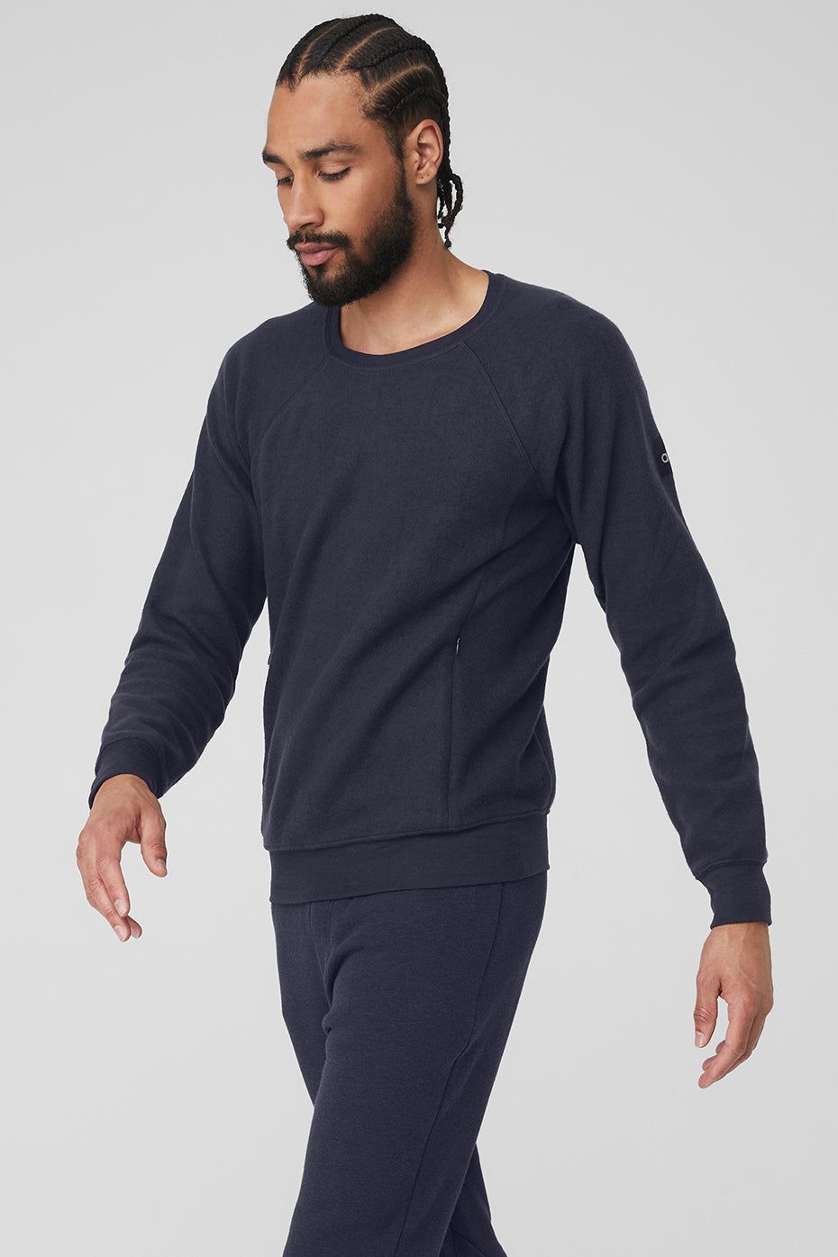 Triumph Crew Neck Sweatshirt - True Navy sold by Alo Yoga product image thumbnail 3