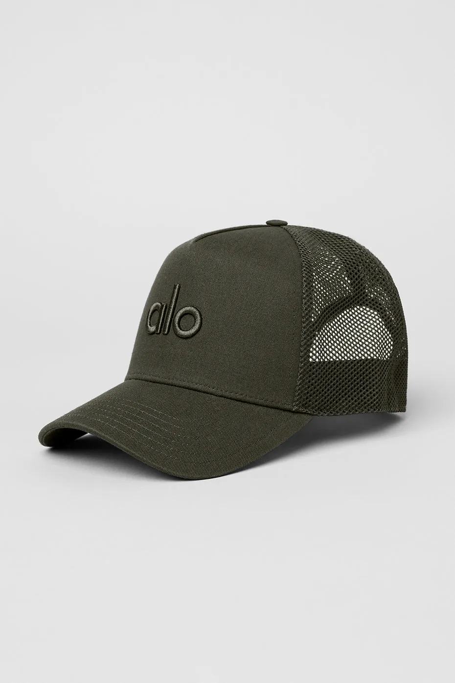 District Trucker Hat - Stealth Green | Parallel