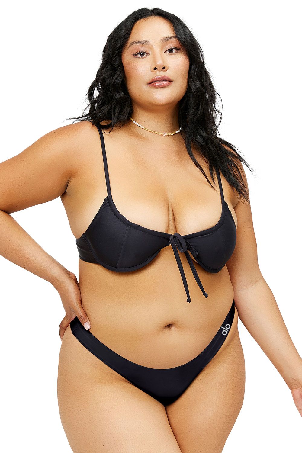Alo x Frankies Bikinis Katarina Bottom - Black sold by Alo Yoga product image thumbnail 6