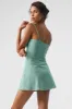 Alosoft Courtside Tennis Dress - Botanical Green sold by Alo Yoga