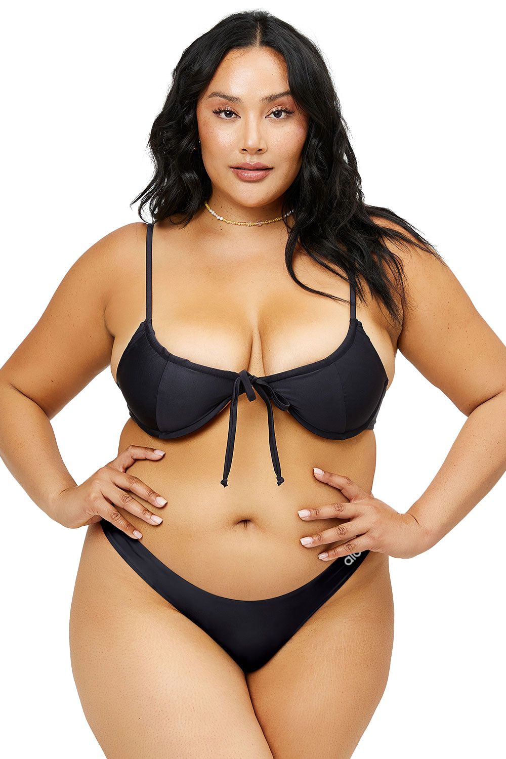 Alo x Frankies Bikinis Katarina Bottom - Black sold by Alo Yoga product image thumbnail 5