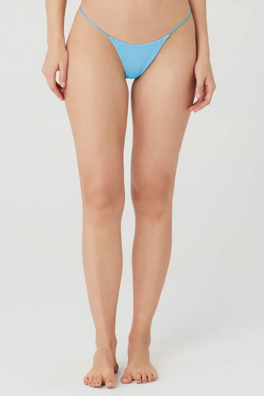 Airmesh Venus Thong - Azure Blue sold by Alo Yoga