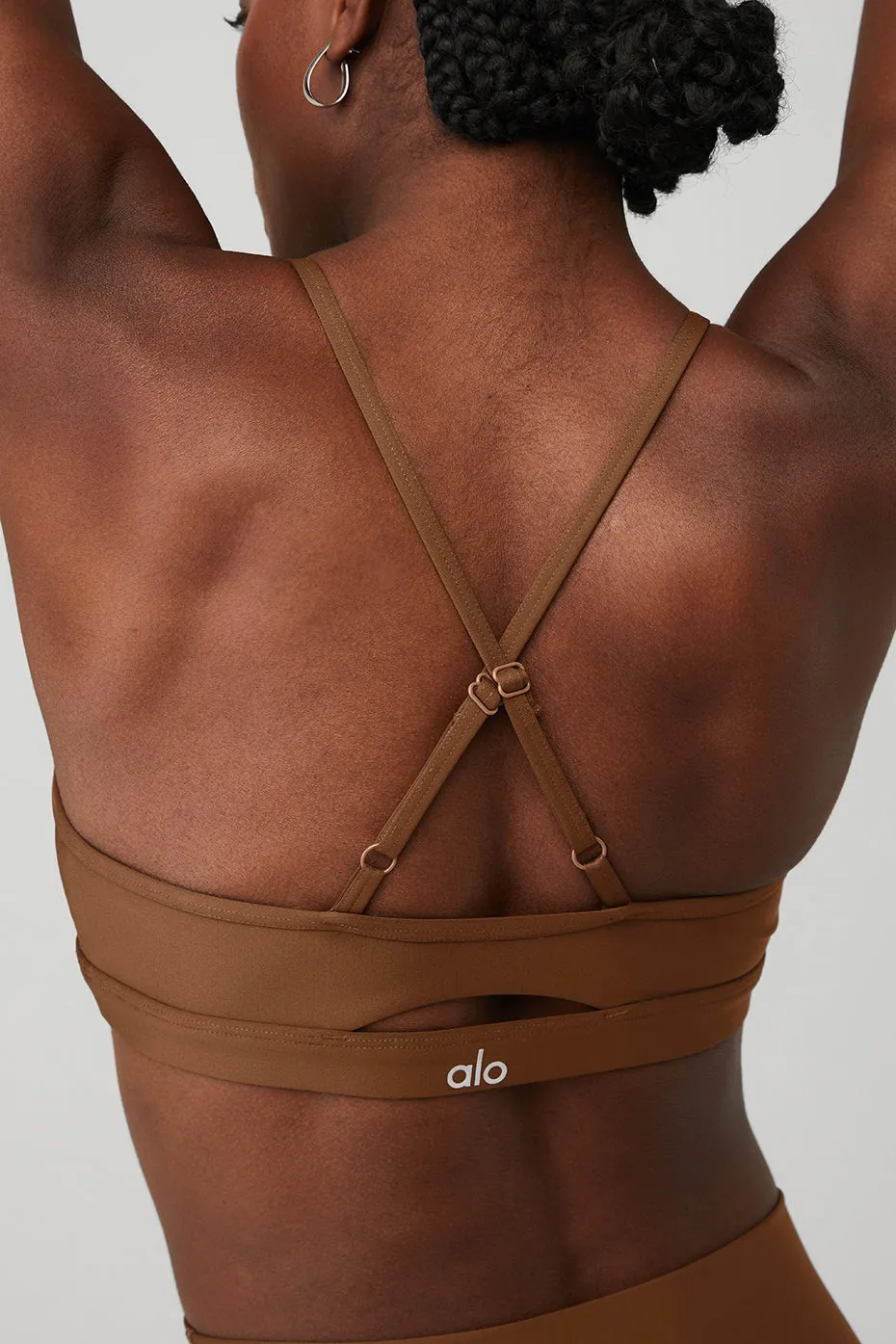 Airlift Intrigue Bra - Cinnamon Brown sold by Alo Yoga product image thumbnail 4