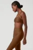 Airlift Intrigue Bra - Cinnamon Brown sold by Alo Yoga