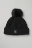 Cable Knit Beanie - Black sold by Alo Yoga
