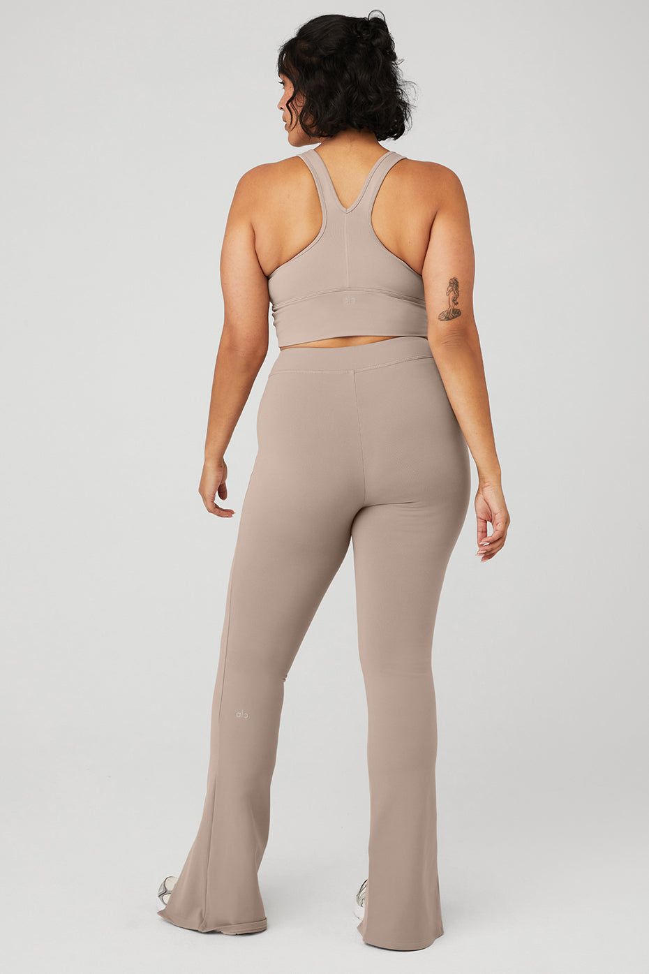 Wild Thing Bra & Airbrush High-Waist 7/8 Flutter Legging Set sold by Alo Yoga product image thumbnail 12