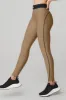 Airlift High-Waist Suit Up Legging - Gravel/Black sold by Alo Yoga