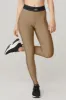 Airlift High-Waist Suit Up Legging - Gravel/Black sold by Alo Yoga