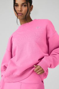 Accolade Crew Neck Pullover - Paradise Pink sold by Alo Yoga