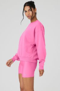 Accolade Crew Neck Pullover - Paradise Pink sold by Alo Yoga