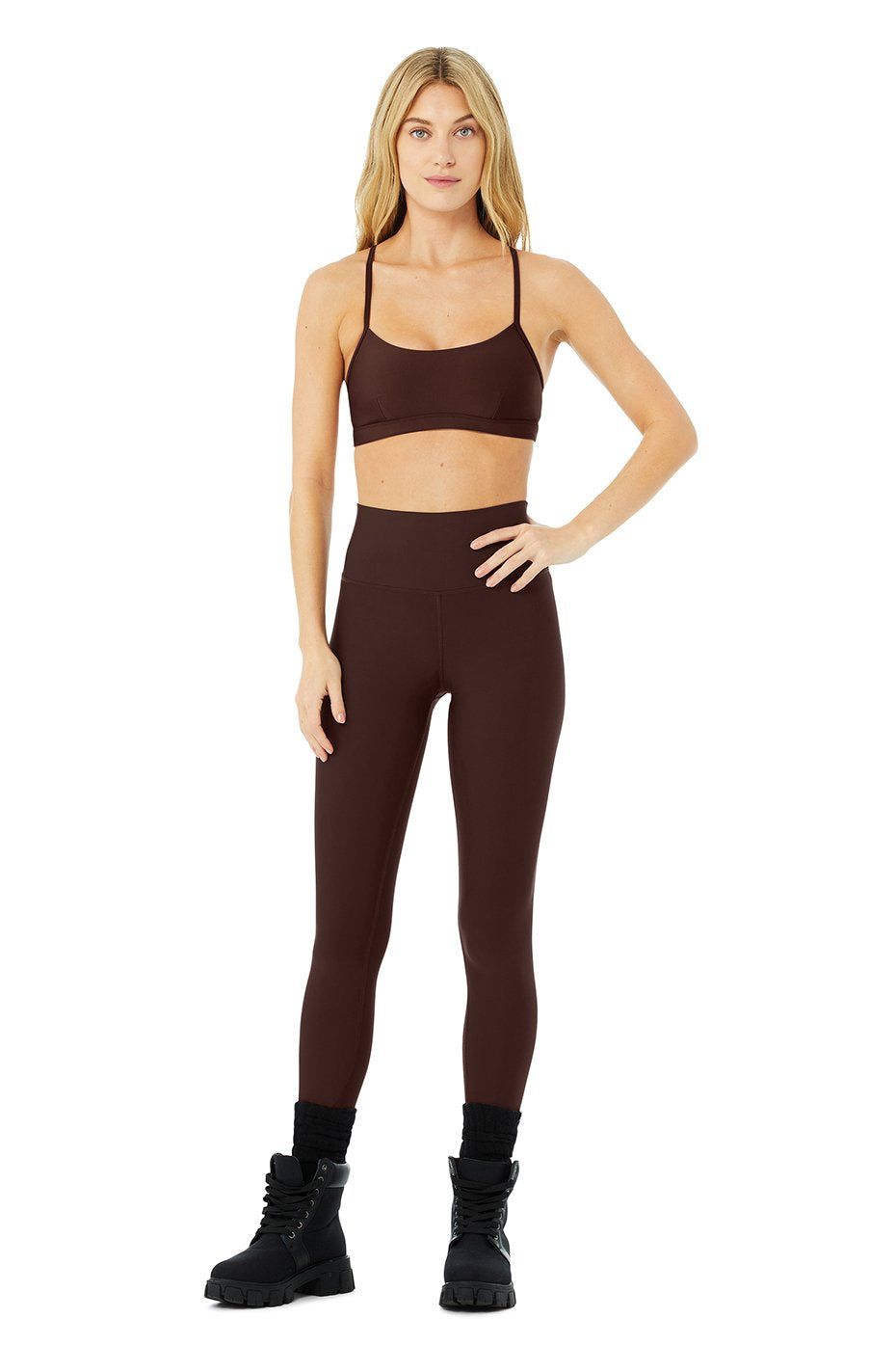 High-Waist Airlift Legging - Cherry Cola sold by Alo Yoga product image thumbnail 6