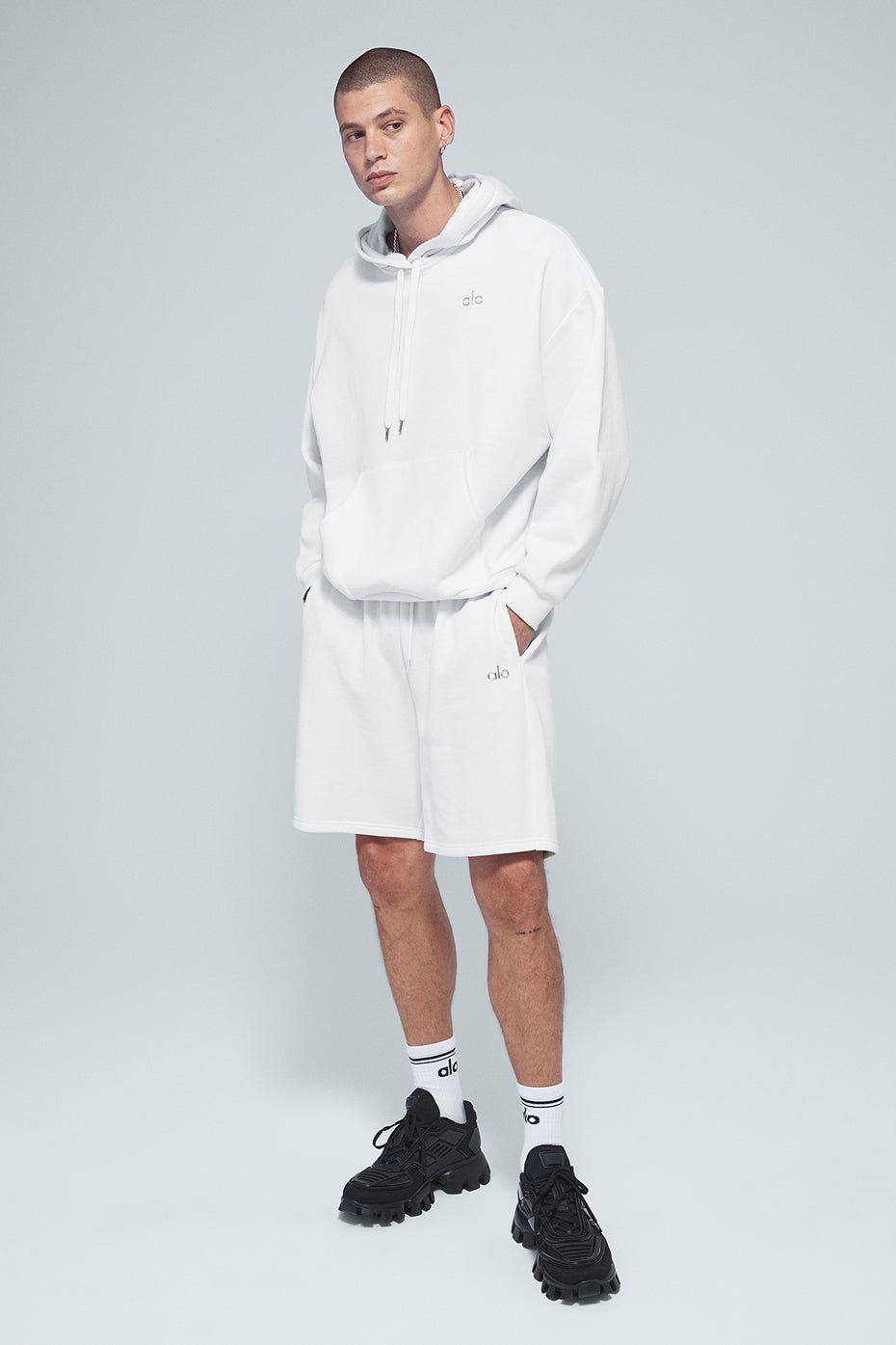 Accolade Sweat Short - White sold by Alo Yoga product image thumbnail 5