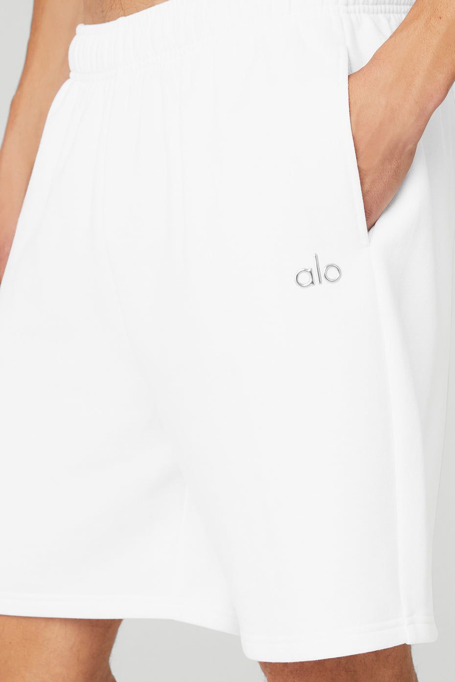 Accolade Sweat Short - White sold by Alo Yoga product image thumbnail 4