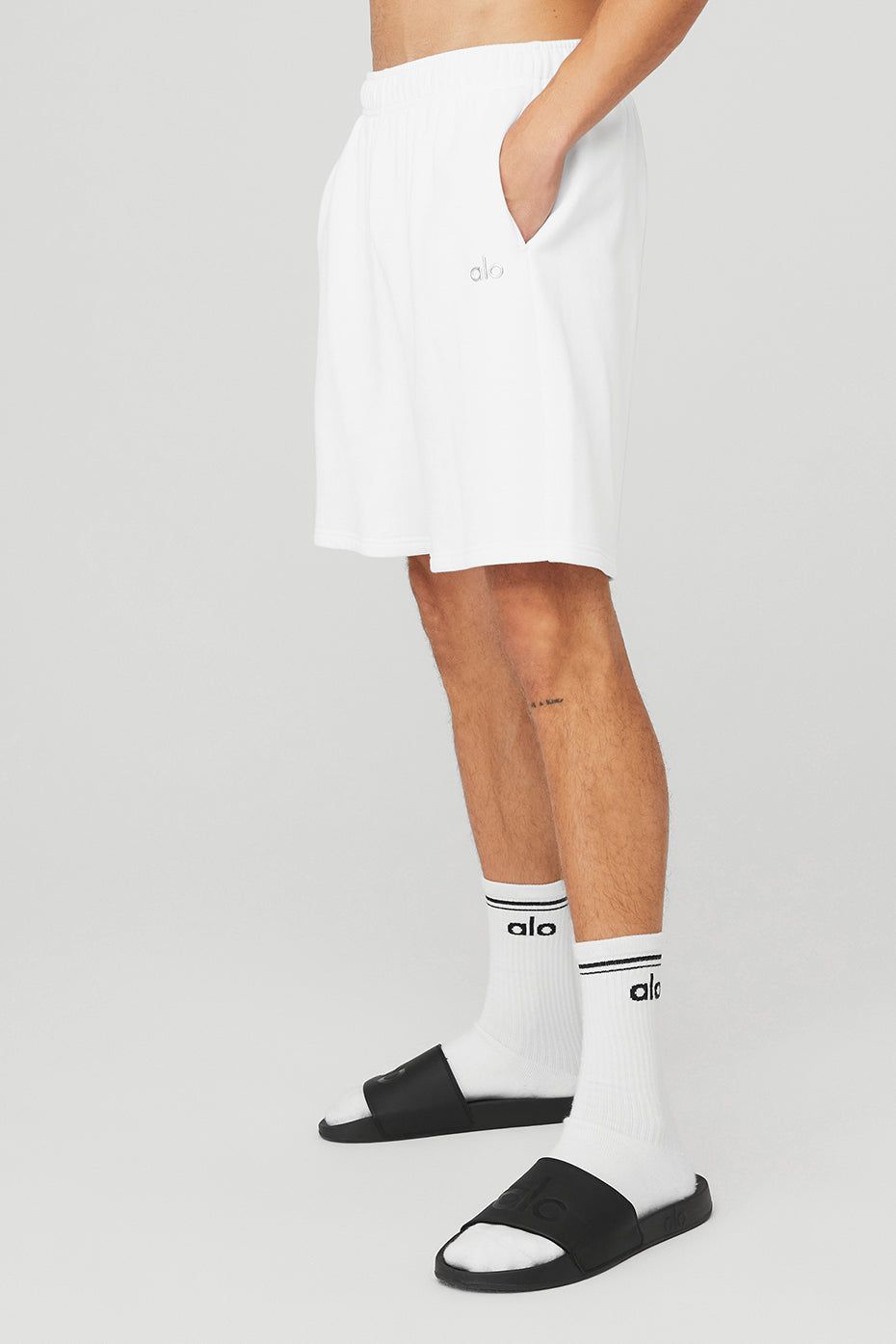 Accolade Sweat Short - White sold by Alo Yoga product image thumbnail 3