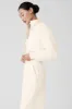 Polar Fleece Cropped Wintry Mix Jacket - Ivory sold by Alo Yoga