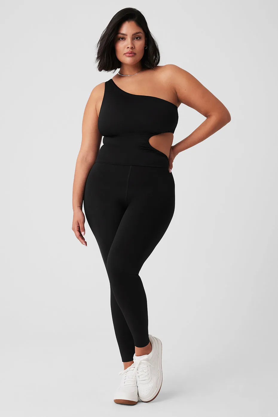 Airlift 7/8 Decadent Bodysuit - Black sold by Alo Yoga product image thumbnail 5