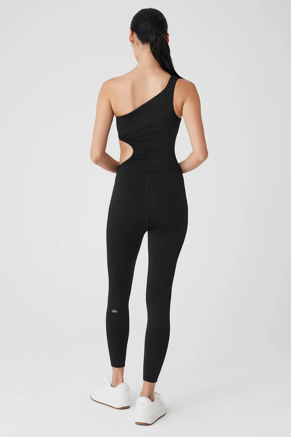 Airlift 7/8 Decadent Bodysuit - Black sold by Alo Yoga product image thumbnail 2