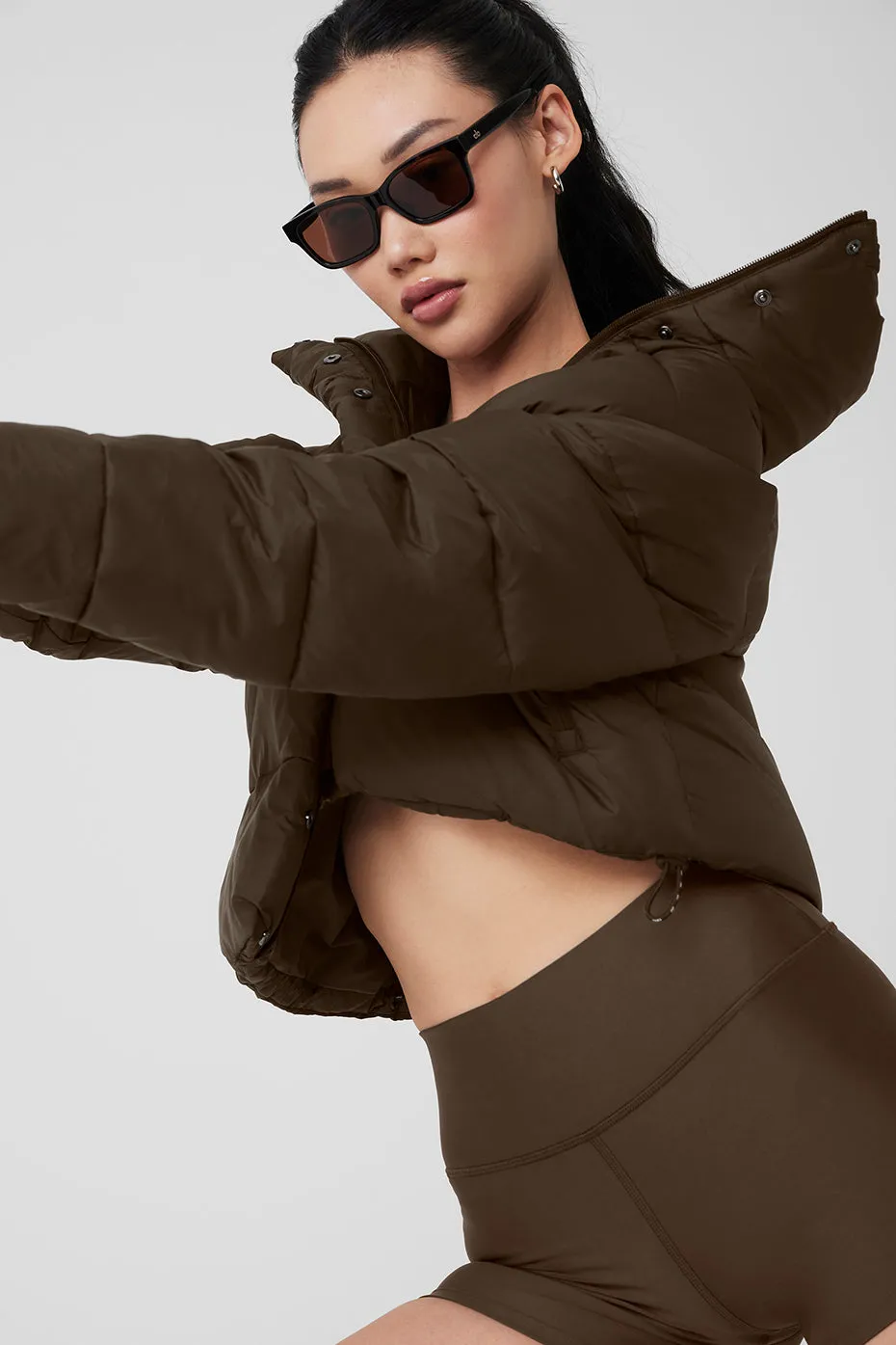 Gold Rush Puffer - Espresso sold by Alo Yoga product image thumbnail 5