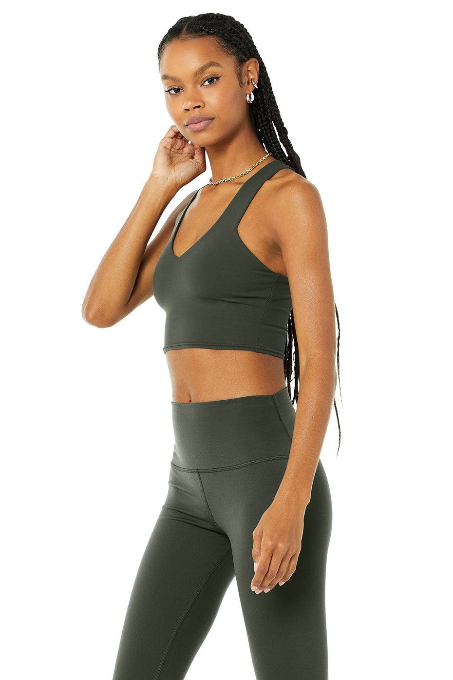 Real Bra Tank & High-Waist Airbrush Legging Set sold by Alo Yoga product image thumbnail 12