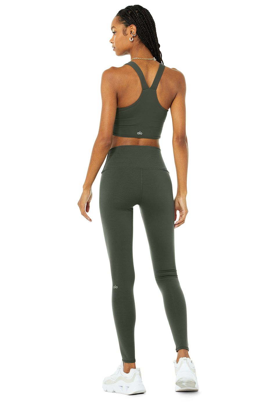 Real Bra Tank & High-Waist Airbrush Legging Set sold by Alo Yoga product image thumbnail 11