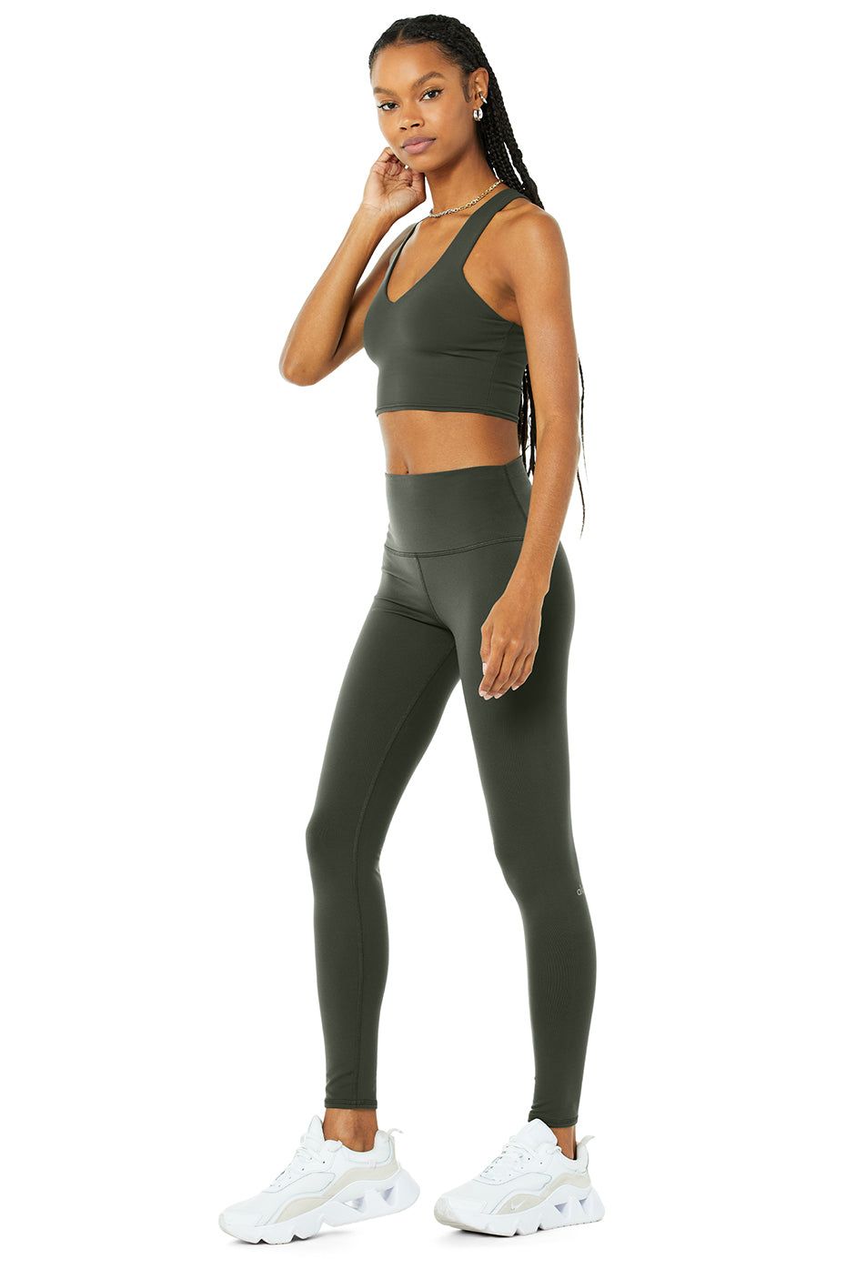 Real Bra Tank & High-Waist Airbrush Legging Set sold by Alo Yoga product image thumbnail 10