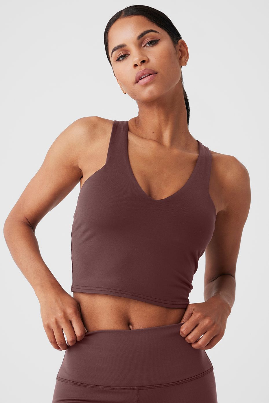 Real Bra Tank & High-Waist Airbrush Legging Set sold by Alo Yoga product image thumbnail 22