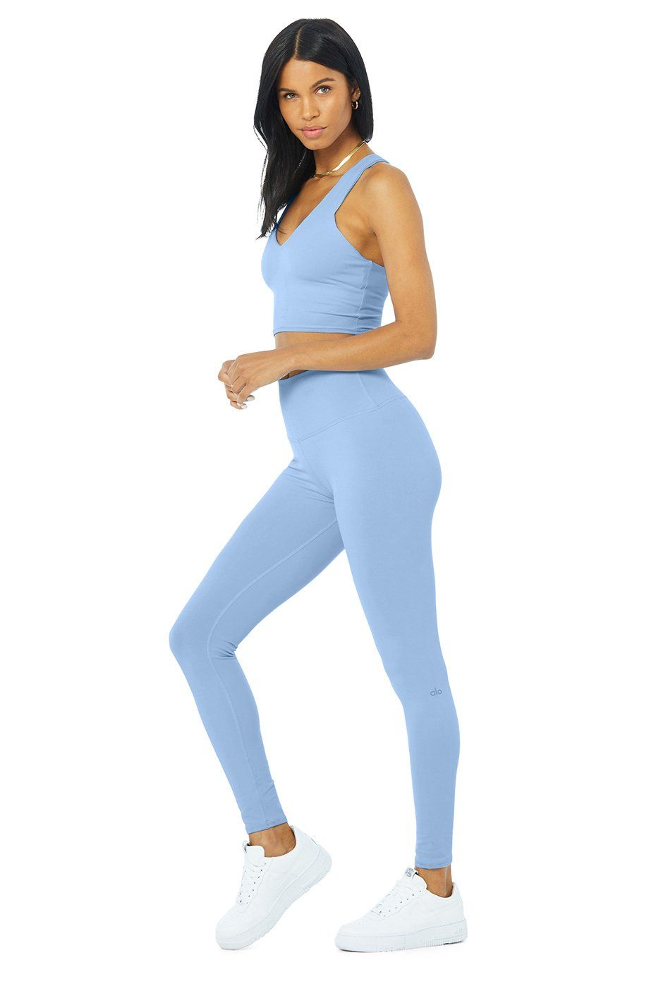 Real Bra Tank & High-Waist Airbrush Legging Set sold by Alo Yoga product image thumbnail 7
