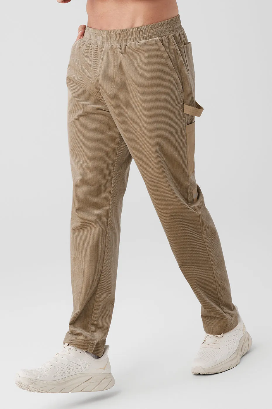 Corduroy District Sweatpant - Gravel sold by Alo Yoga product image thumbnail 3