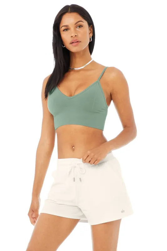 Delight Bralette - Soft Seagrass sold by Alo Yoga