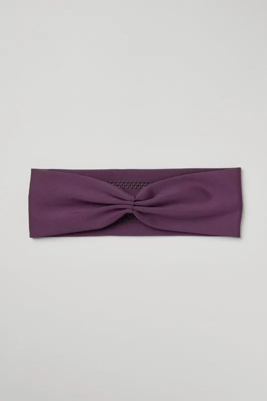 Airlift Headband - Dark Plum sold by Alo Yoga