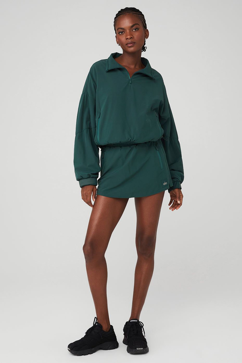 Cropped Elevation Coverup & High-Waist Elevation Mini Skirt Set sold by Alo Yoga product image thumbnail 5