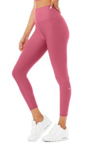 7/8 High-Waist Airlift Legging - Raspberry Sorbet sold by Alo Yoga