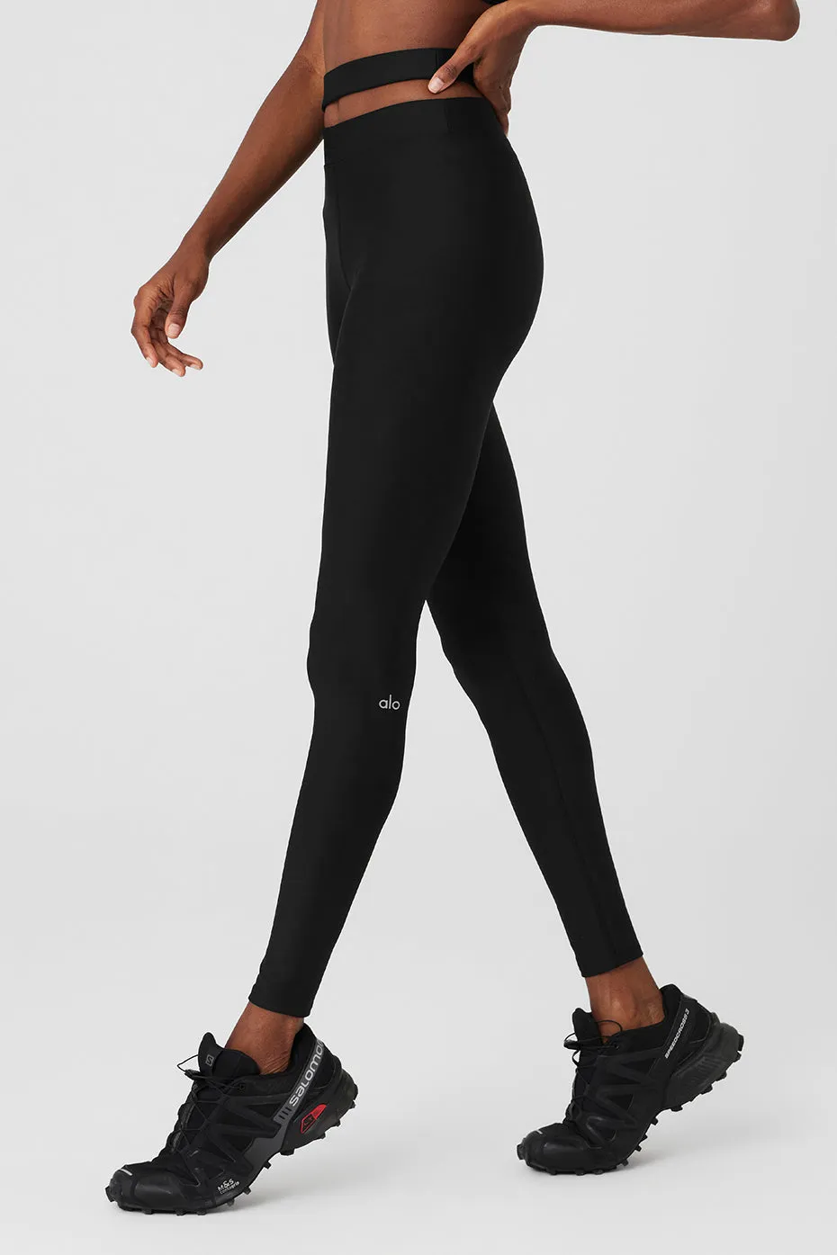 Airlift High-Waist All Access Legging - Black sold by Alo Yoga product image thumbnail 3