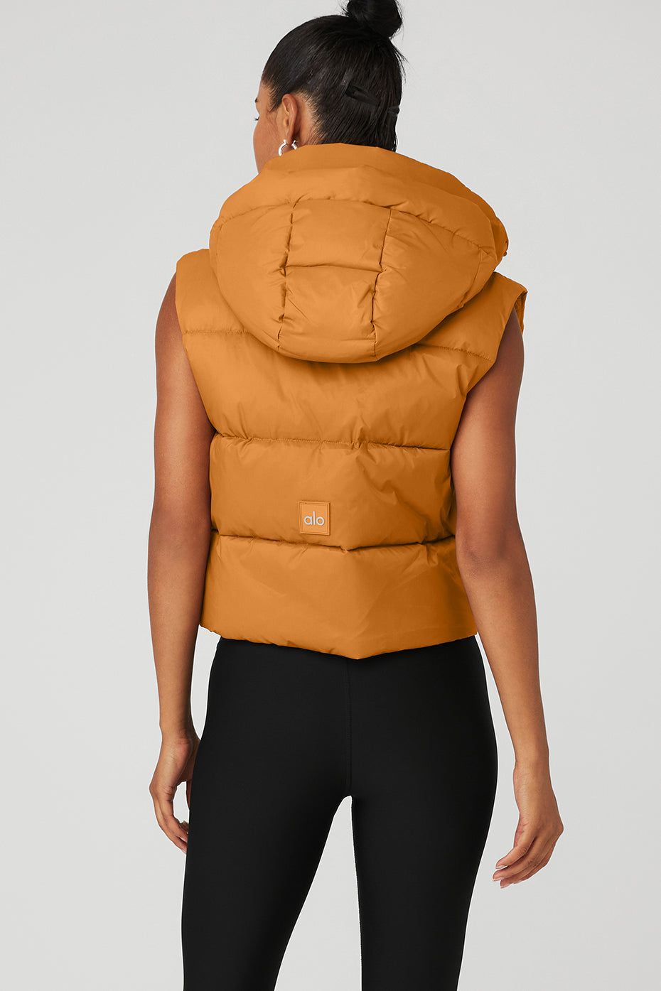 Gold Rush Puffer Vest - Toffee sold by Alo Yoga product image thumbnail 2