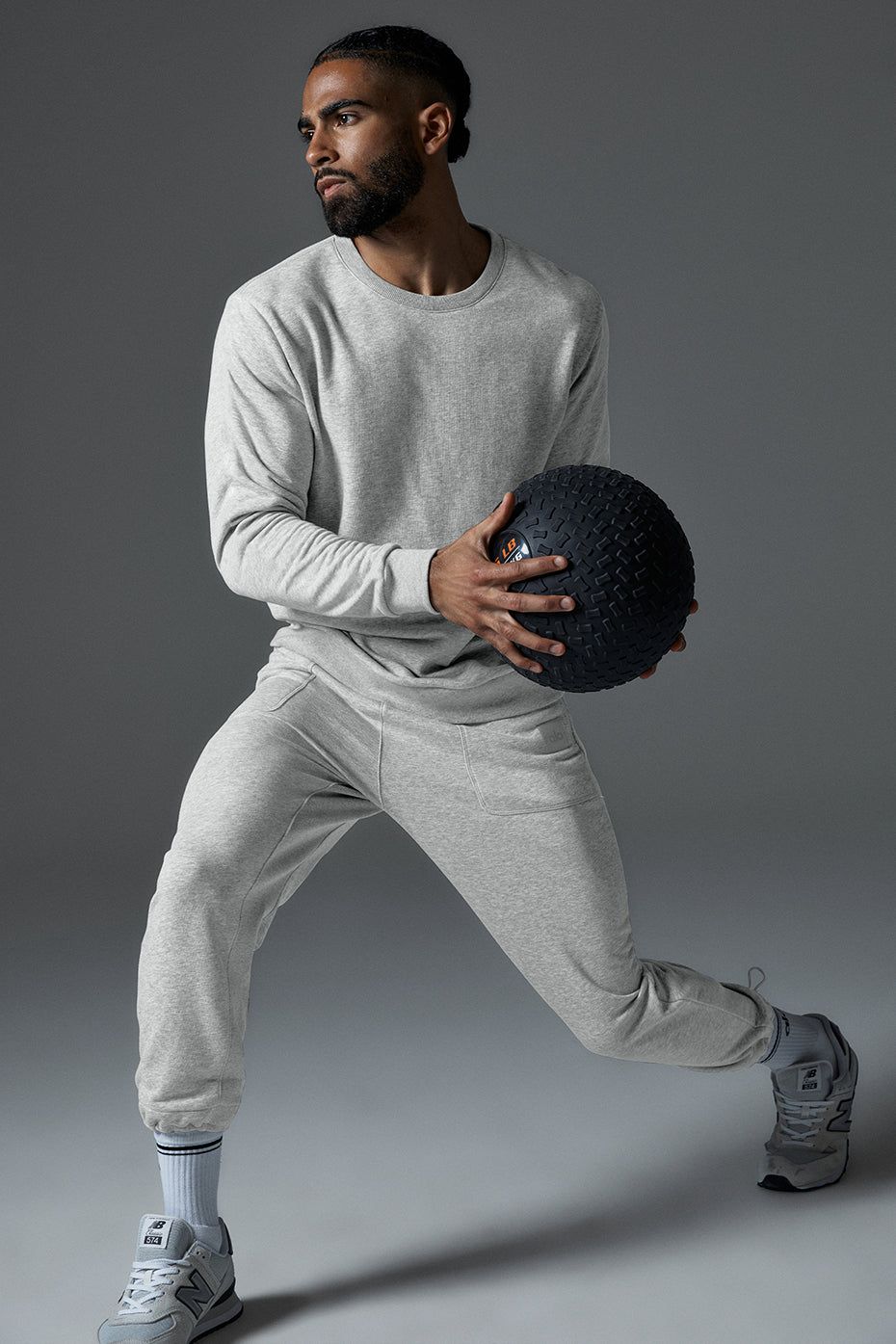 The Qualifier Pant - Athletic Heather Grey sold by Alo Yoga product image thumbnail 5