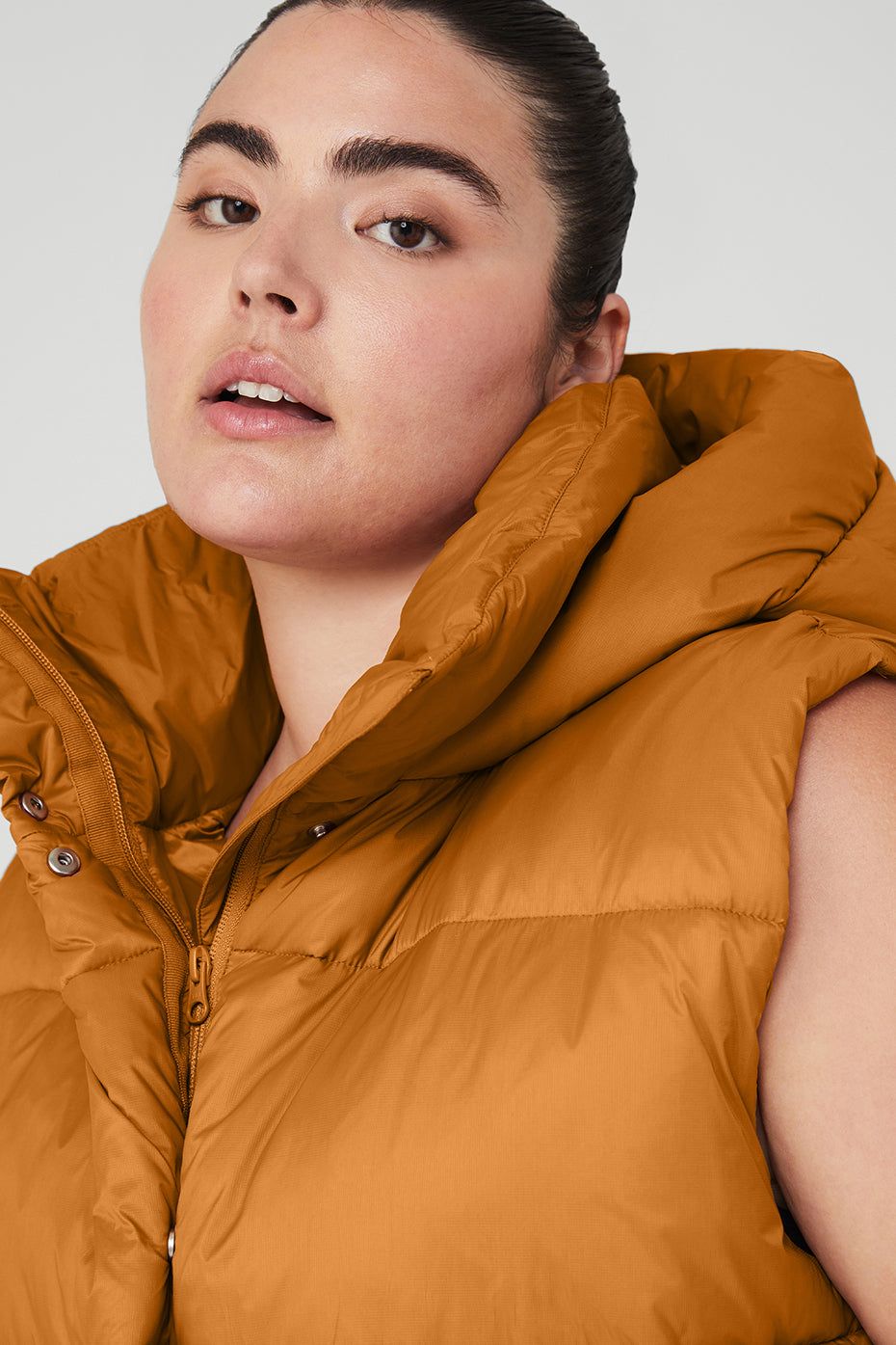 Gold Rush Puffer Vest - Toffee sold by Alo Yoga product image thumbnail 8