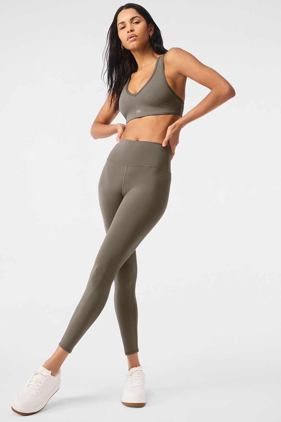 7/8 High-Waist Airlift Legging - Olive Tree sold by Alo Yoga product image thumbnail 2