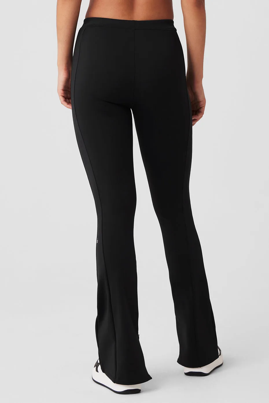High-Waist 7/8 Zip It Flare Legging - Black sold by Alo Yoga product image thumbnail 2