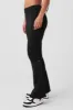 High-Waist 7/8 Zip It Flare Legging - Black sold by Alo Yoga